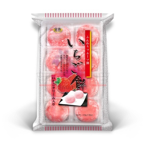 Royal Family MOCHI Rice Cake STRAWBERRY 216G x 24